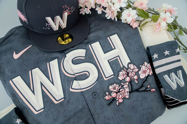 Nats, Wizards rep the District with cherry blossom-themed uniforms - Blog