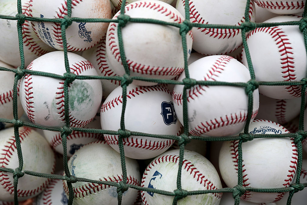 Baseballs-in-bin