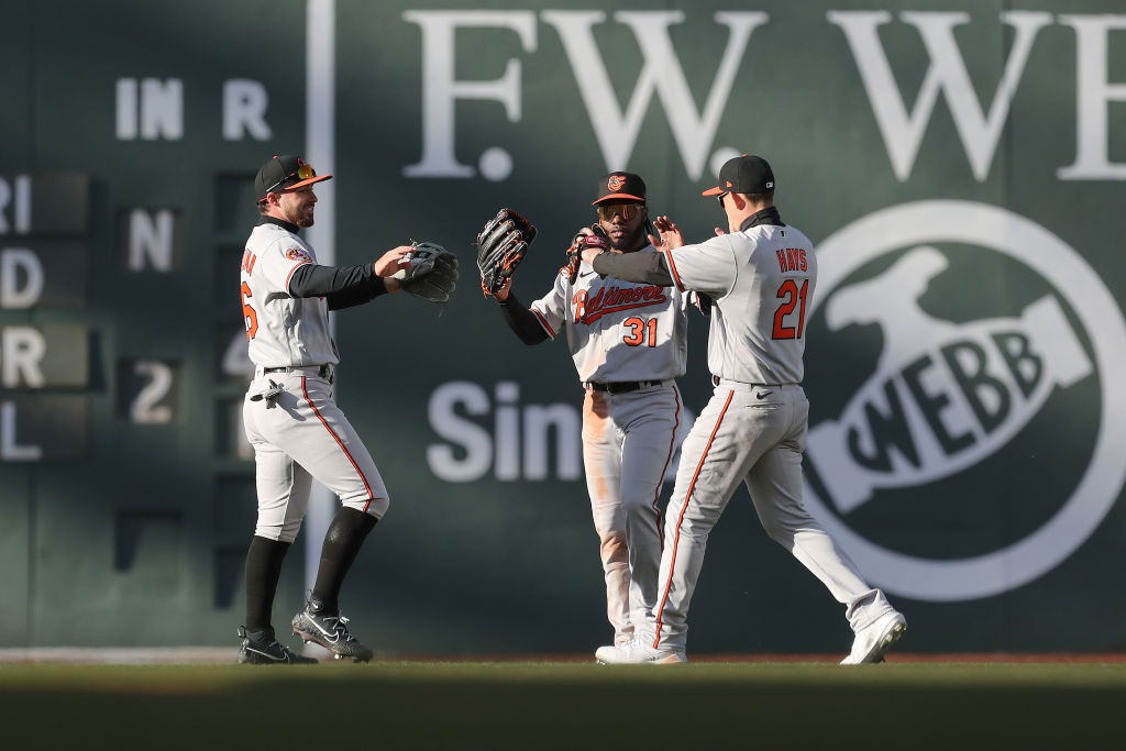 orioles outfield