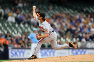 Orioles blanked for eight innings in 10-2 loss to Brewers (updated)