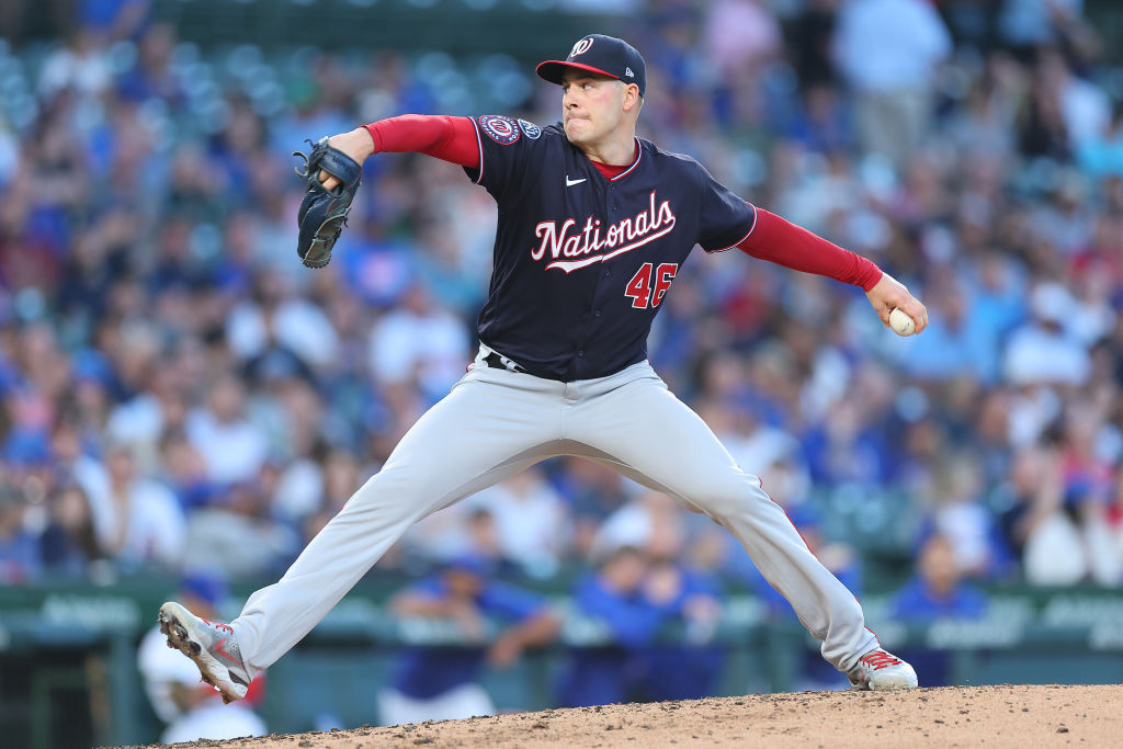 patrick corbin pitches blue