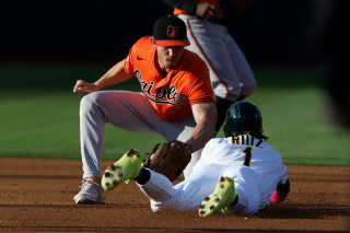 Jordan Westburg orange jersey