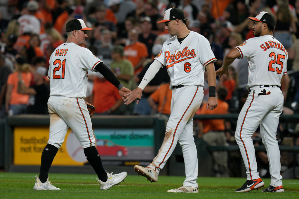 orioles celebrate white