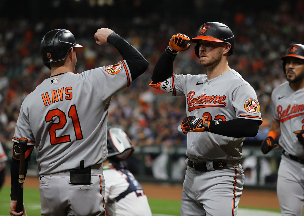 O'Hearn and Hays celebrate