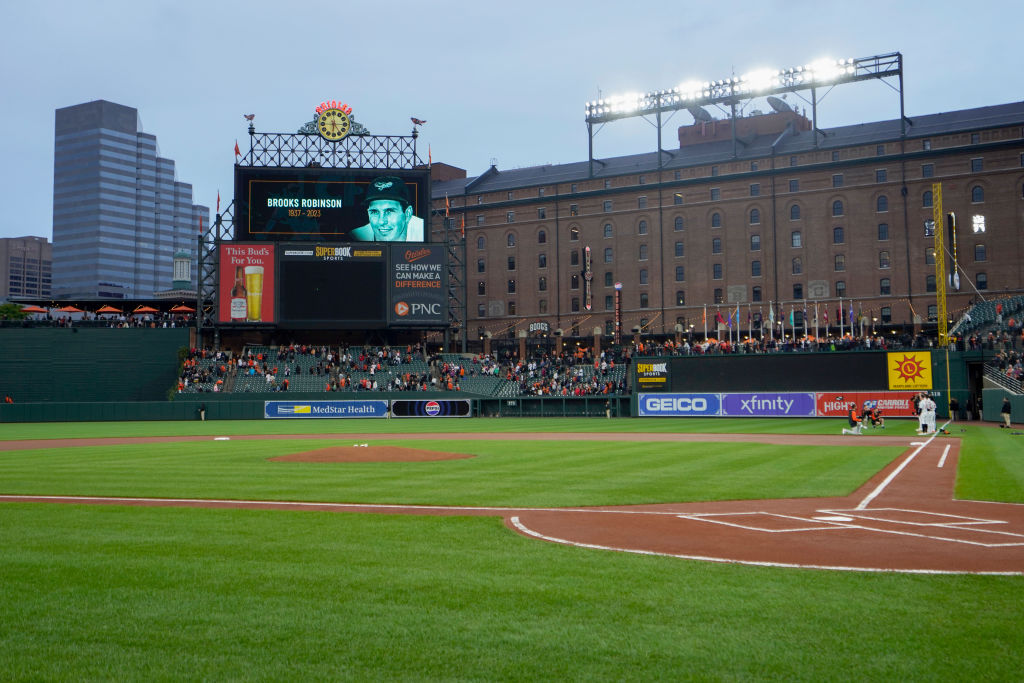 camden yards scoreboard