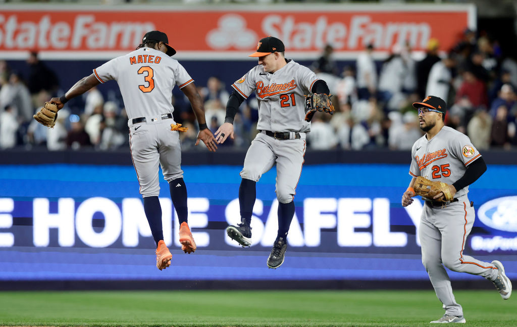 Mateo and Hays celebrate