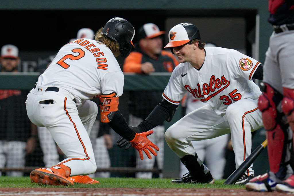 Gunnar and Adley celebrate