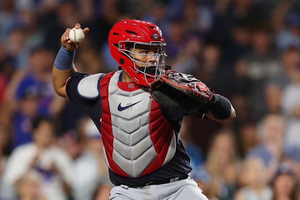 Keibert Ruiz catching