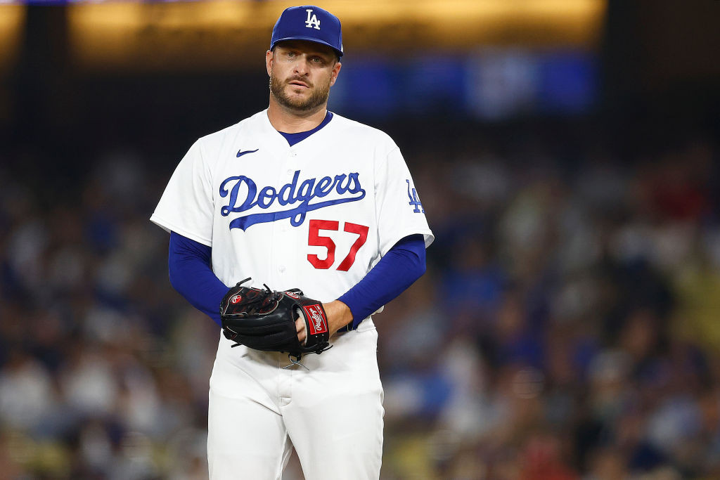 Ryan Brasier Dodgers jersey