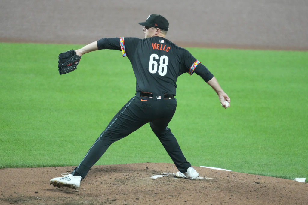 wells pitching black