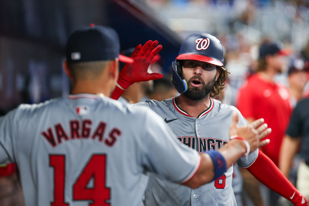 Winker in dugout