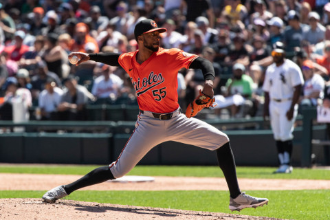 tate pitching orange