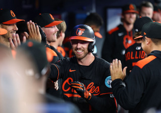Jordan Westburg celebrates OD 2025