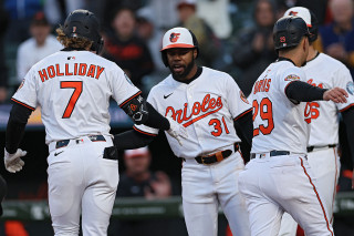 Jackson Holliday, Cedric Mullins, Ramón Urías