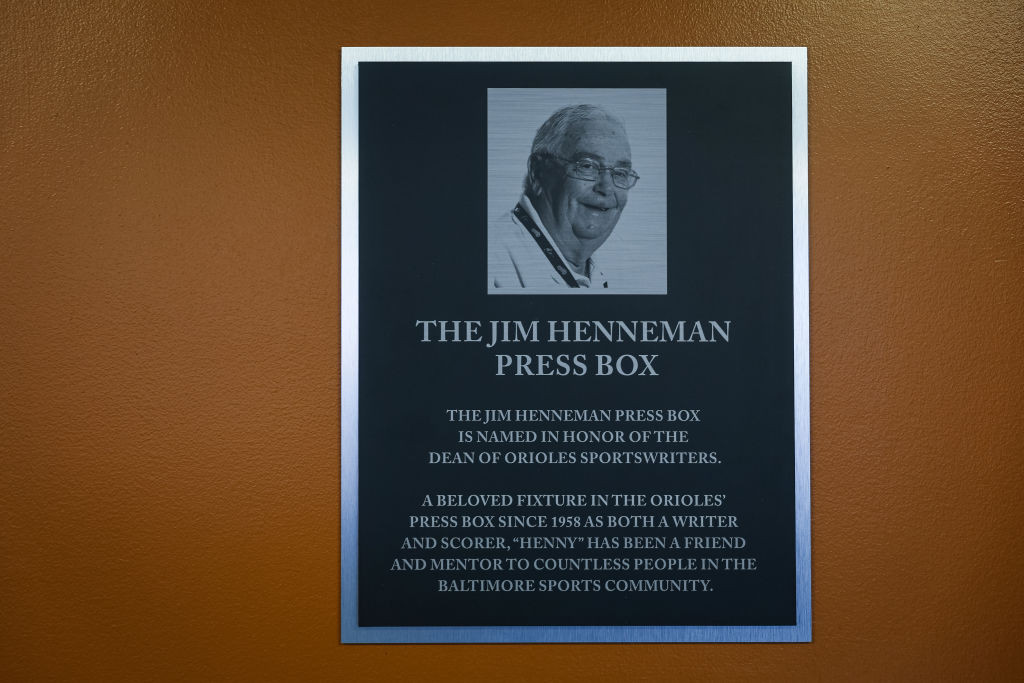 Jim Henneman Press Box