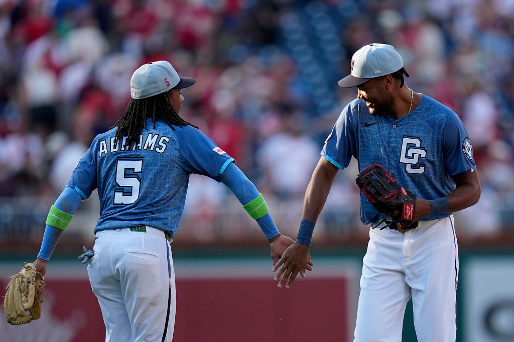 Abrams and Wood celebrate