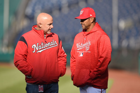 Mike Rizzo and Davey Martinez