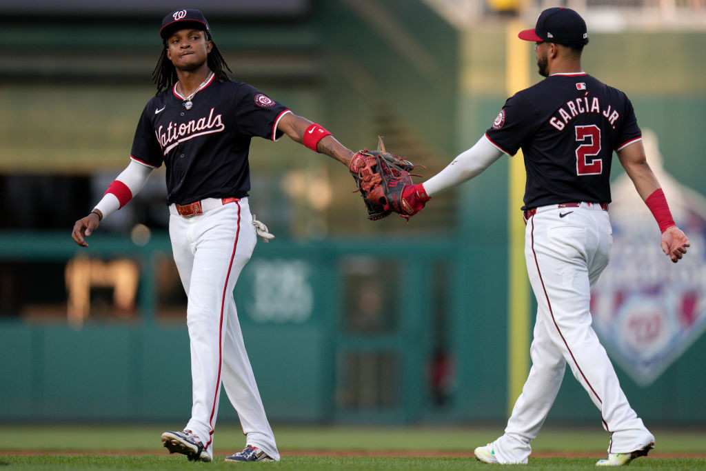 CJ Abrams and Luis Garcia Jr.