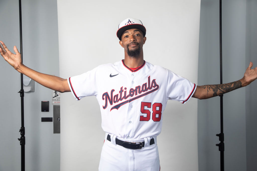 Carl Edwards Jr. Game-Used Navy Script Jersey - 9/28/22