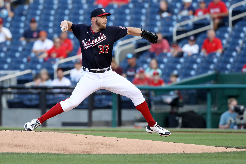 Washington Nationals pitcher Stephen Strasburg heading back to IL