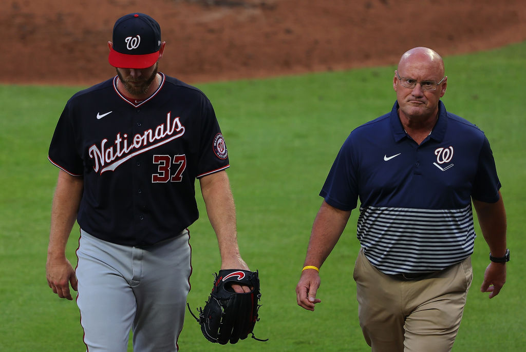 Stephen Strasburg suffers setback in return from thoracic outlet syndrome  surgery