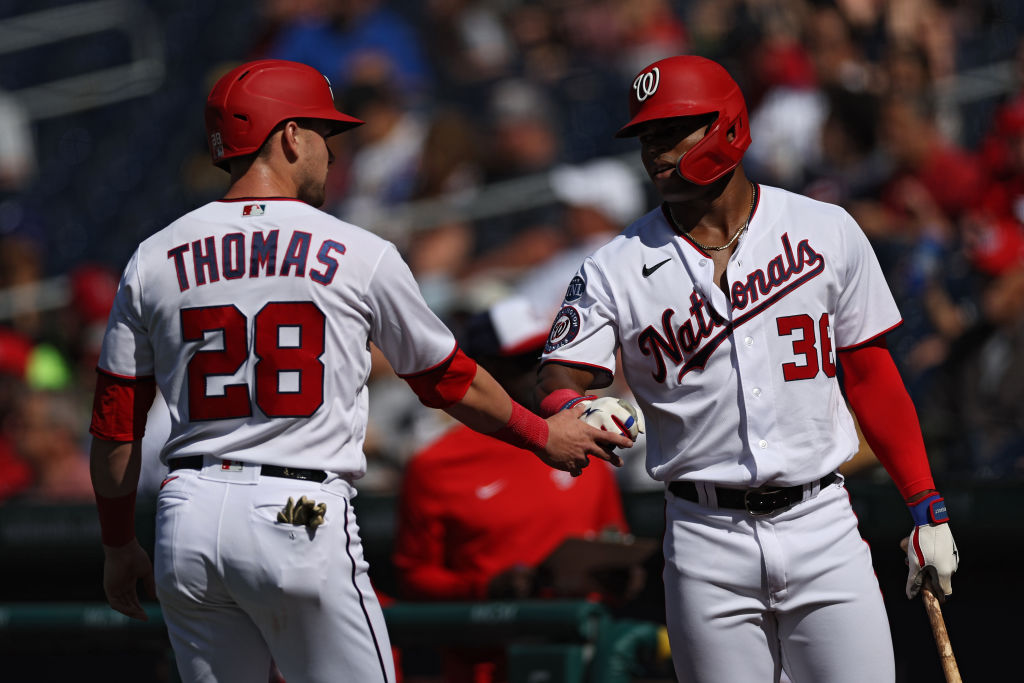 Thomas keeps bolstering case; final strikeout call irks Nats - Blog