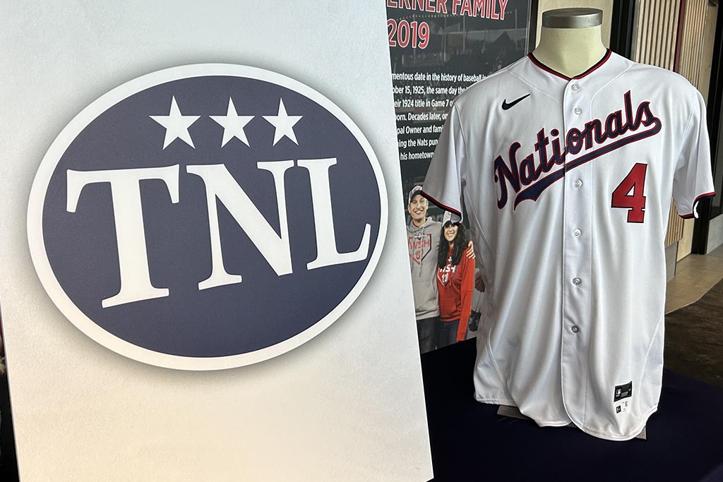 Which four uniforms will the Nats wear in 2023?