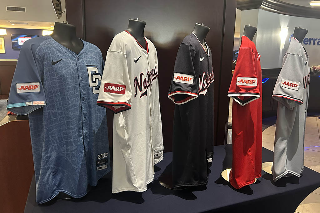 AARP jersey patches