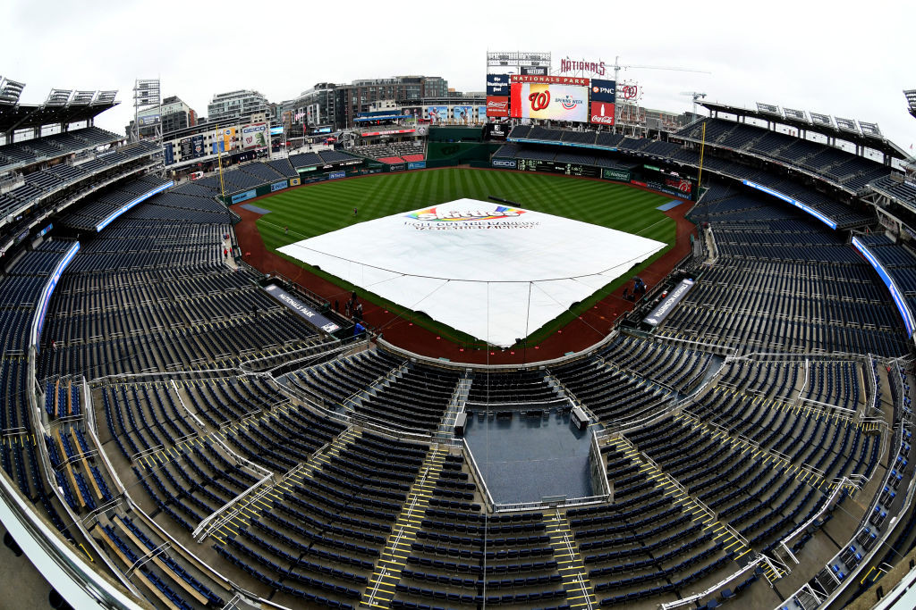 Nationals Park tarp