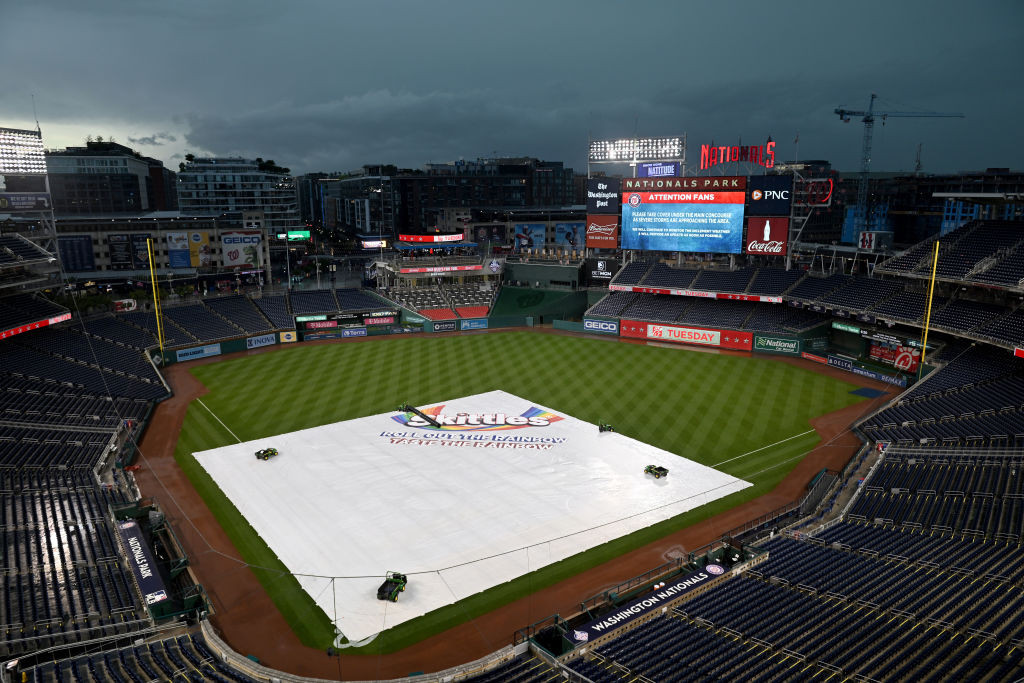 Nationals Park tarp