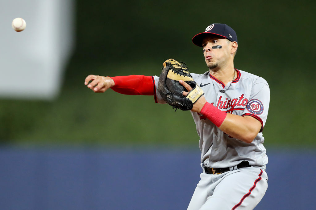 Joey Meneses throws gray