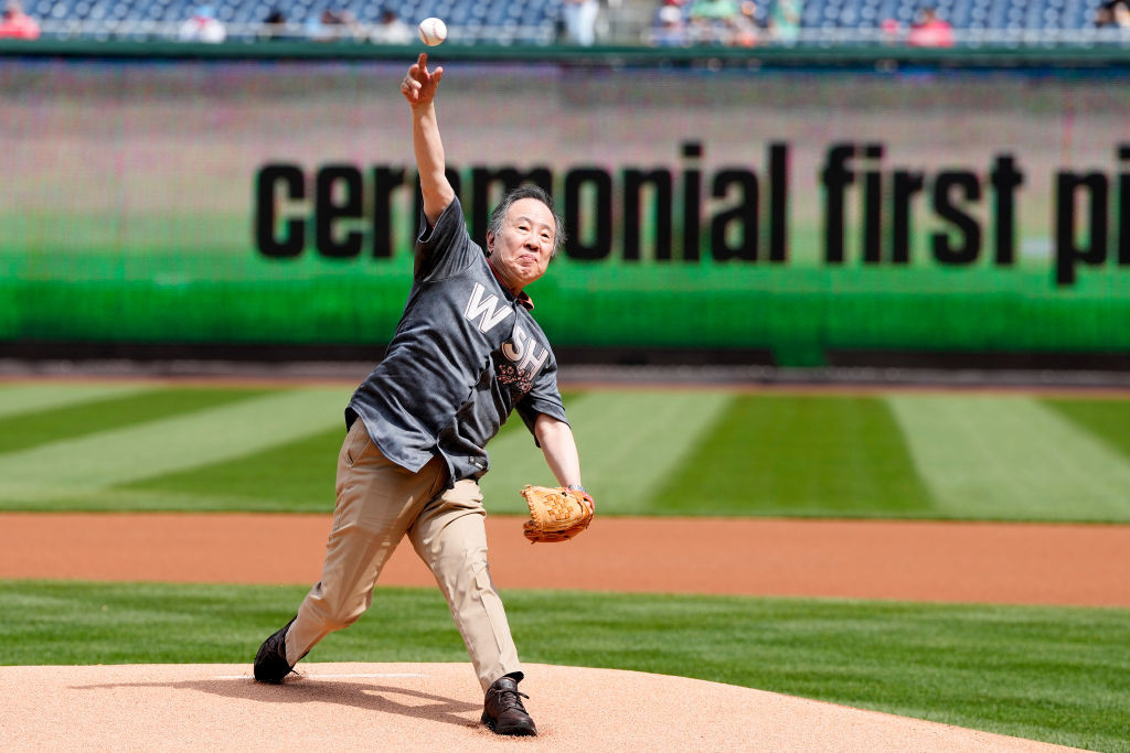 Koji Tomita first pitch