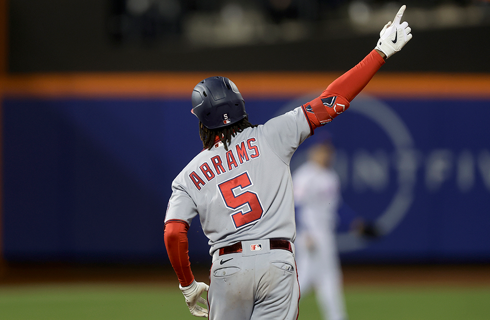 Selective Abrams quietly Nats' leading slugger - Blog