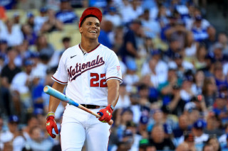 Juan Soto Home Run Derby smile