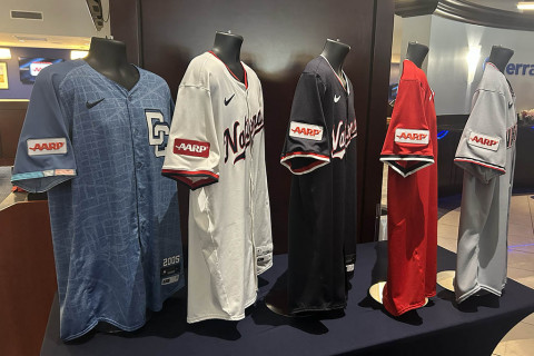 AARP jersey patches