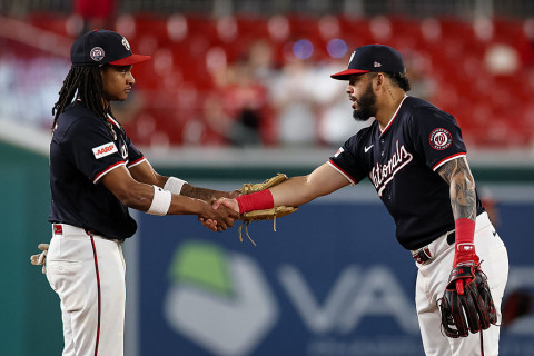 CJ Abrams and Luis Garcia Jr.
