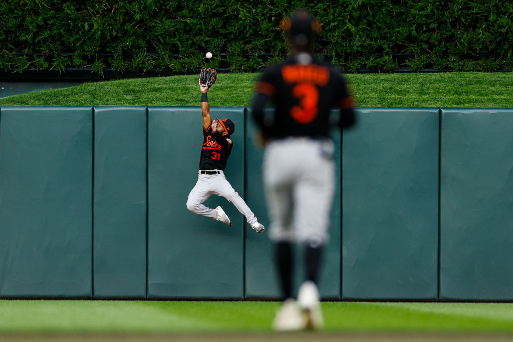 Measuring the stats on Cedric Mullins' home run, 09/11/2023