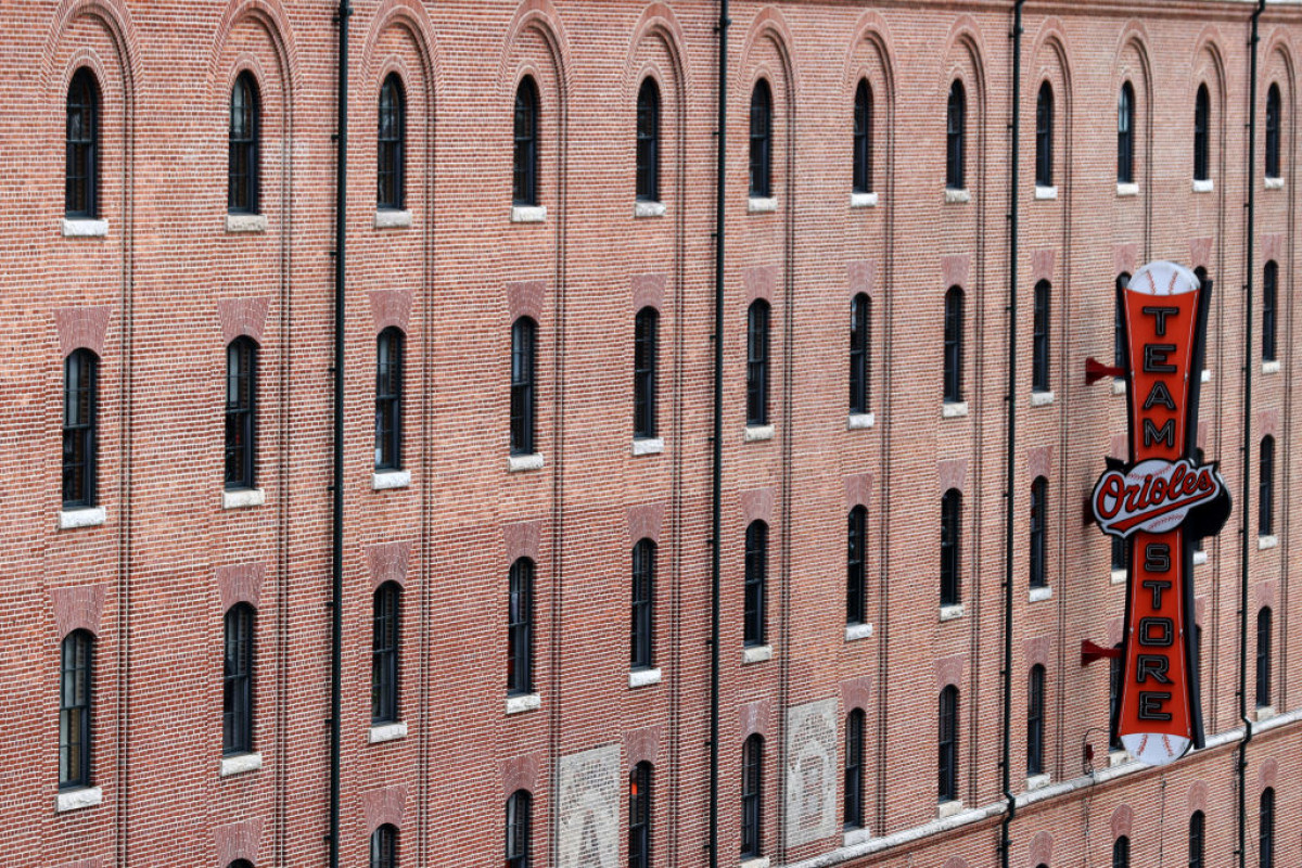 Camden Yards team store