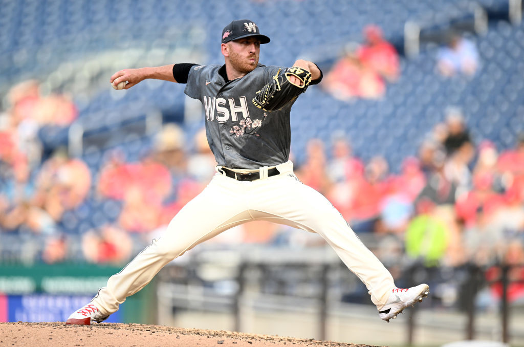 Reed Garret Nationals throwing