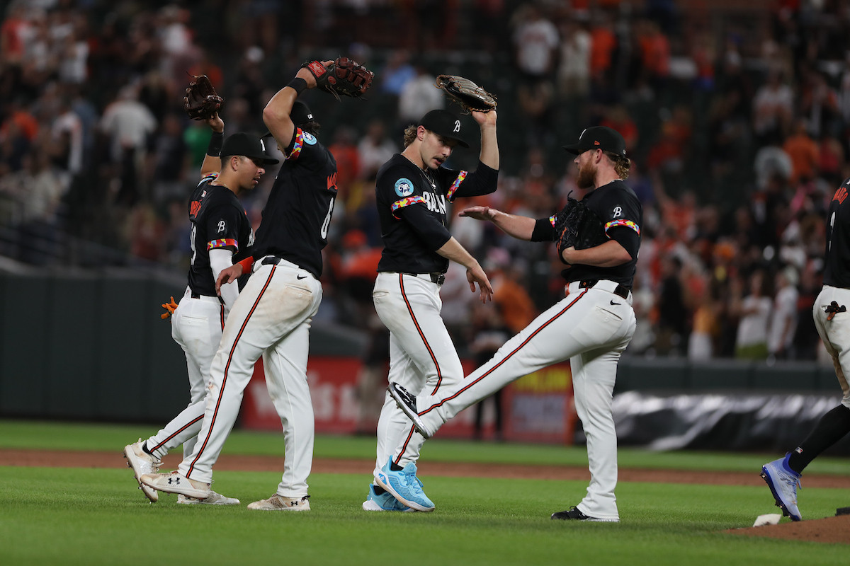 Orioles celebrate win