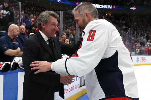 Alex Ovechkin Wayne Gretzky