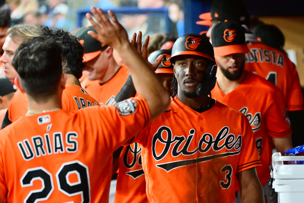 Orioles and Rays lineups before All-Star break