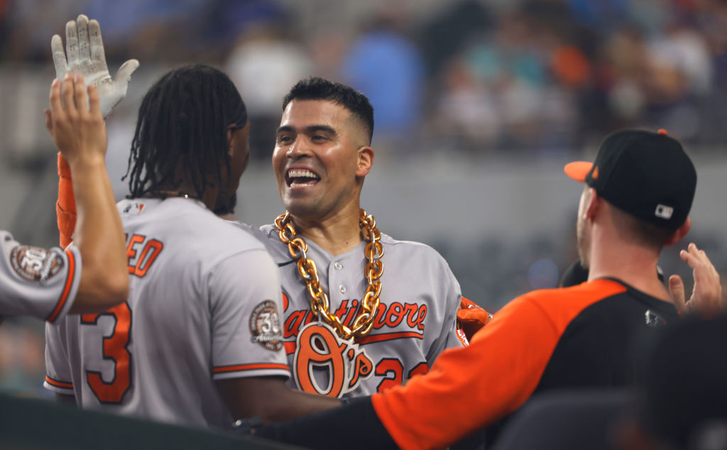 Orioles complete season sweep of Rangers behind backup contributions (updated)