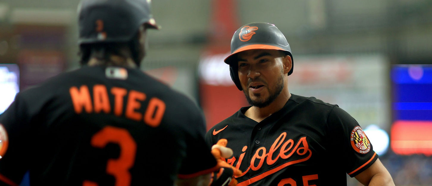 Orioles and Astros lineups in Houston