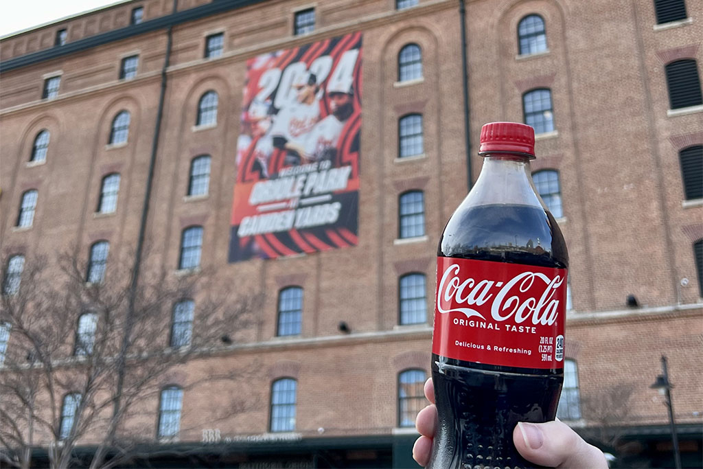 Coca-Cola Consolidated named official beverage sponsor of the Baltimore Orioles and Oriole Park at Camden Yards