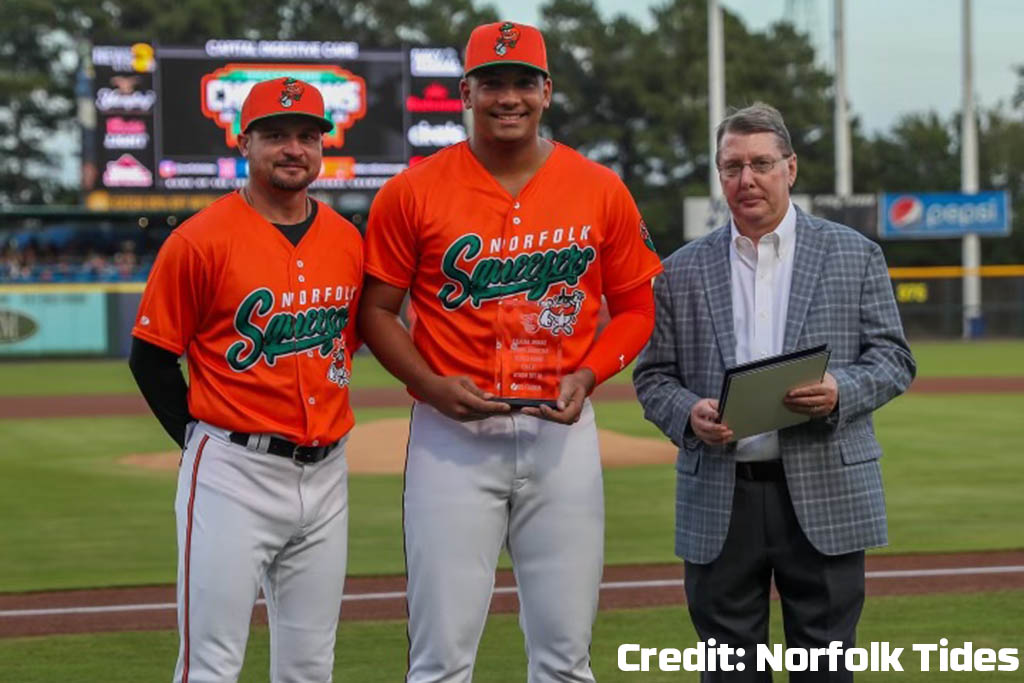 Basallo ended his year swinging pretty well with Norfolk