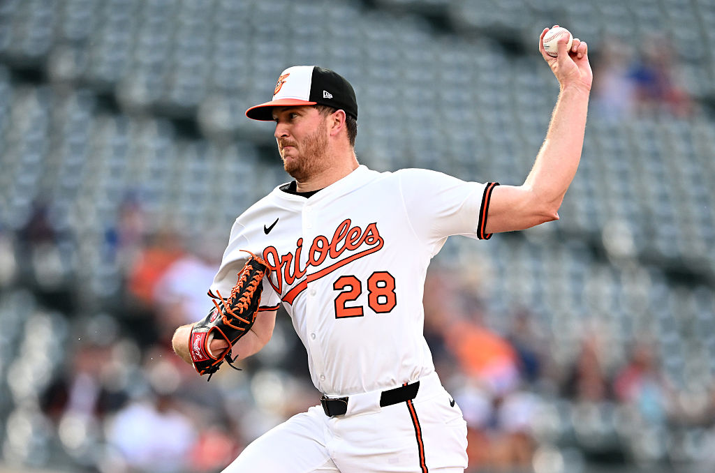 Rogers tosses eight scoreless innings and Holliday has four RBIs in Orioles’ 6-0 win (updated)