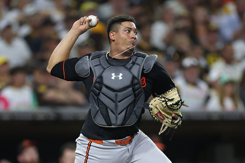 Catching carousel a dizzying development for Orioles