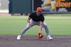 Taking another look at possible position players, German impressed Alonso in live batting practice